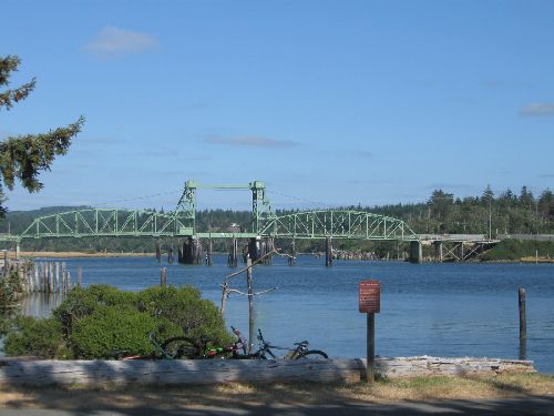 Bullards Bridge from Bullards Beach State Park